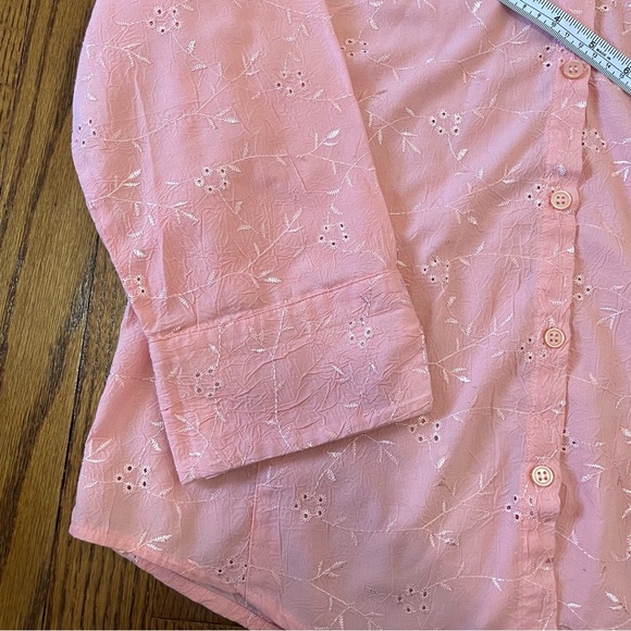 Lemon Grass Studio Women's Button Down Blouse Size Small - Picture 2 of 9